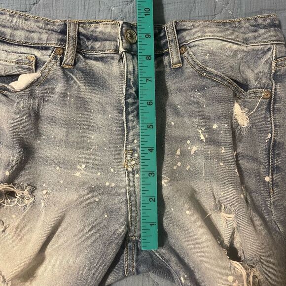 Kancan Destroyed Distressed Denim Jeans 3/25 - Picture 5 of 8